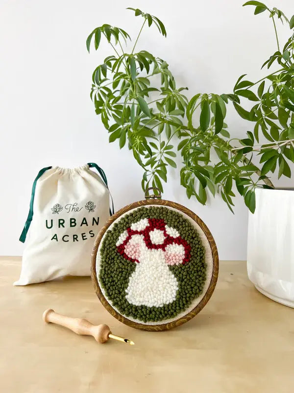 Punch Needle - Mushroom Kit