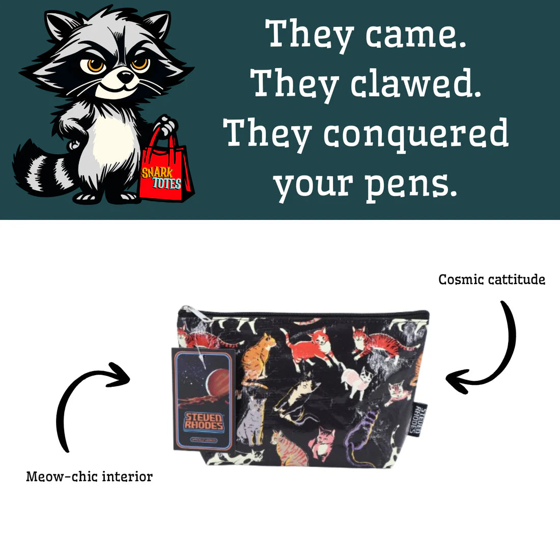 Purr-a-normal - Zipper Pouch