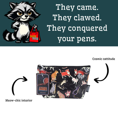 Purr-a-normal - Zipper Pouch