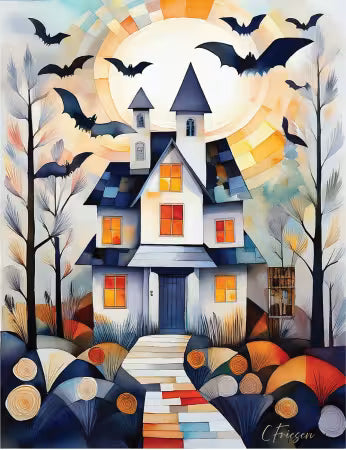 Note Card - Batty Manor