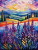 Note Card - Lavender Fields II - French Blooms