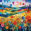 Note Card - Quilted Meadow IV - Quilted Meadow Collection