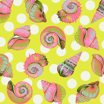 108" Wideback - Floral Reef - Big Shelly - Seagrass