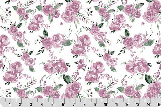 Quilting Cuddle - Garden Bouquet - Snow