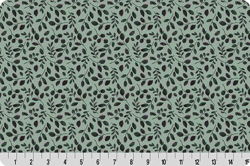 Quilting Cuddle - Garden Leaves - Green