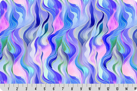 Quilting Cuddle - Wanderlust Rainbow - Blue