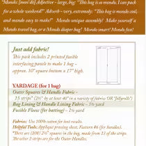 Mondo Bag Fun Pack