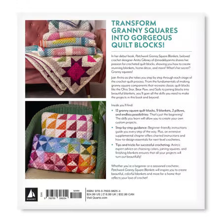 Patchwork Granny Square Blankets