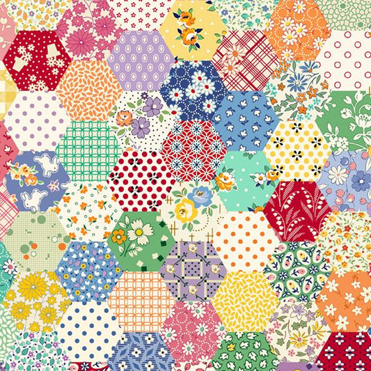 Aunt Grace - Hexagon - Multi