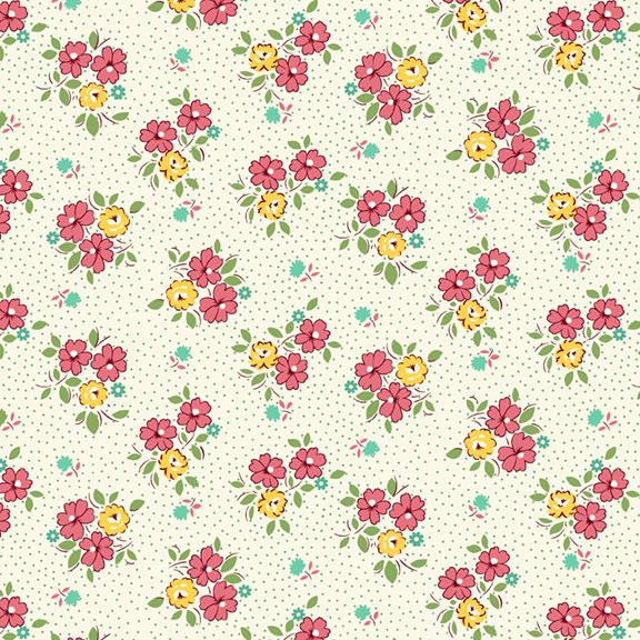 Aunt Grace - Floral - Pink