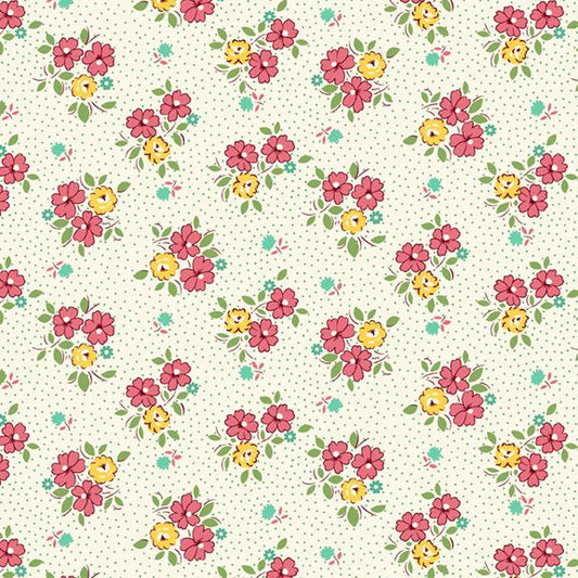 Aunt Grace - Floral - Pink