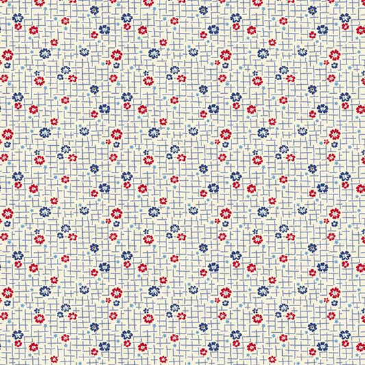 Aunt Grace - Grid - Cream