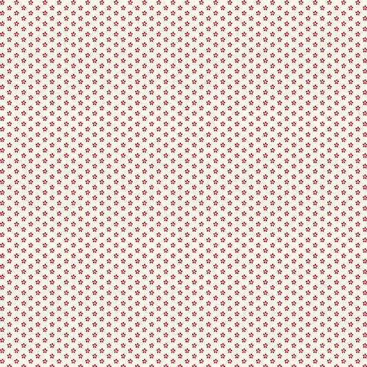 Aunt Grace - Mini Flowers - Red