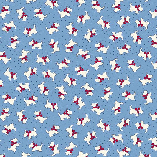 Aunt Grace - Scottie - Blue