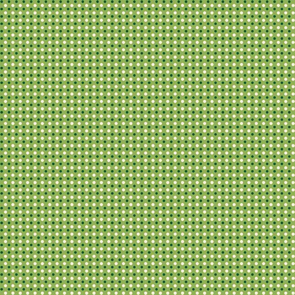 Aunt Grace - Dots - Green