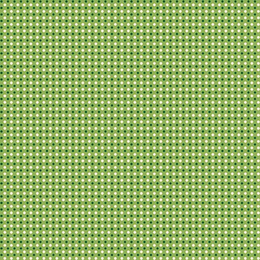 Aunt Grace - Dots - Green