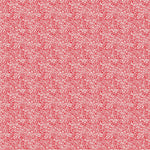 Small floral pattern on a red background