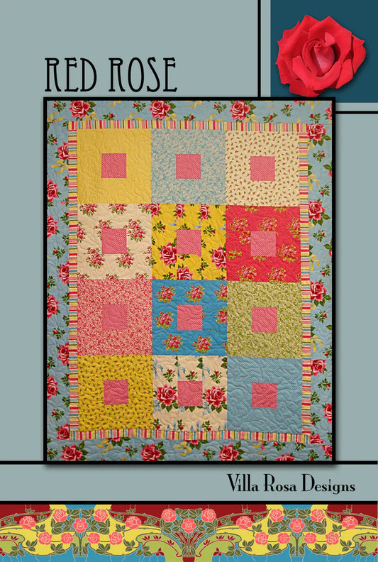 Red Rose - Quilt Pattern