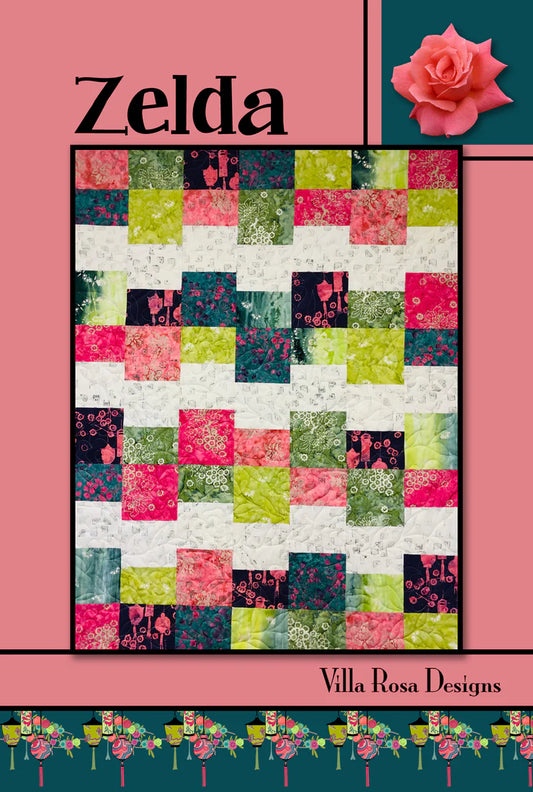 Zelda- Villa Rosa Quilt Pattern