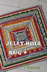 Jelly Roll Rug Plus Pattern