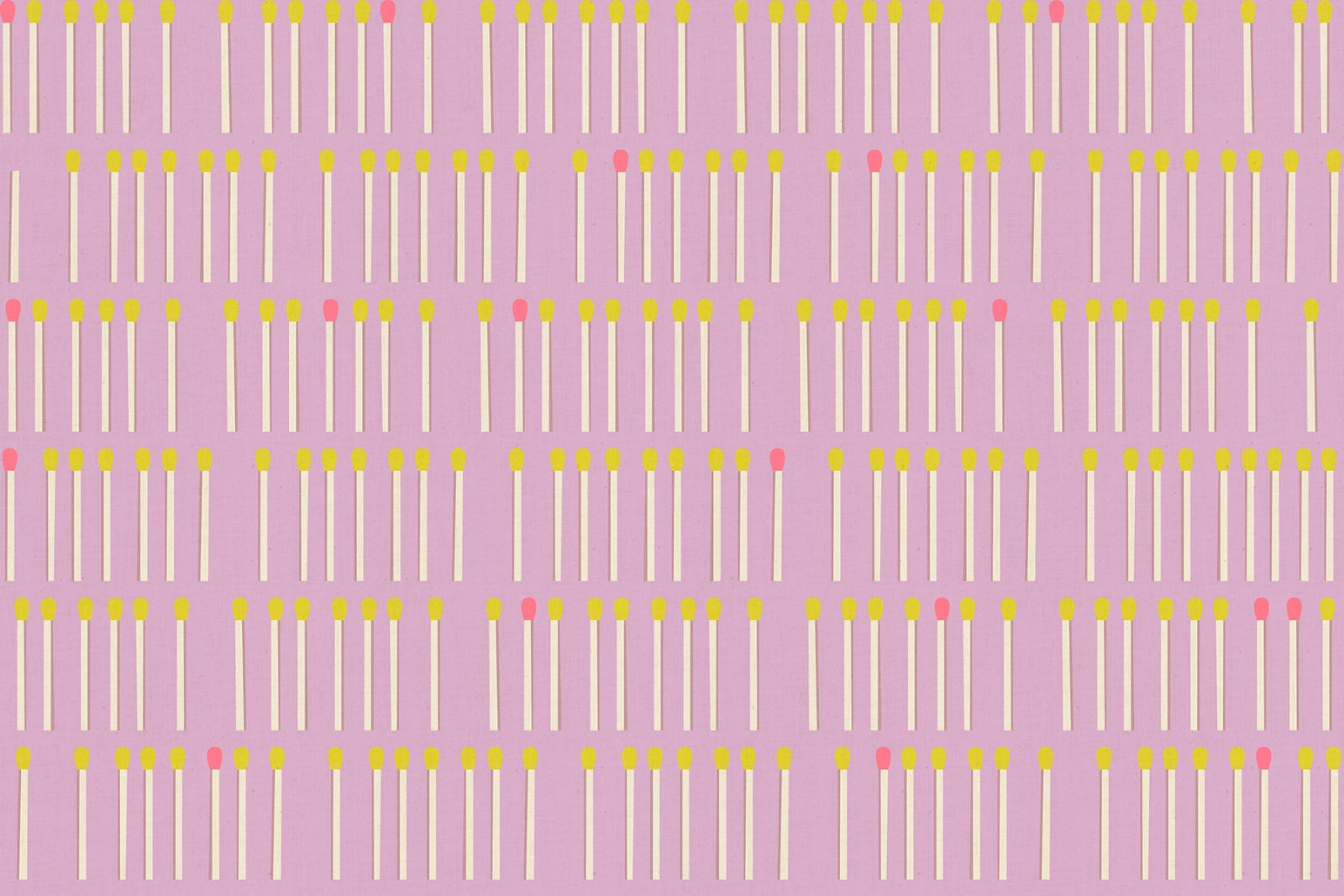 Pattern of vertical lines with small colored dots on a purple background