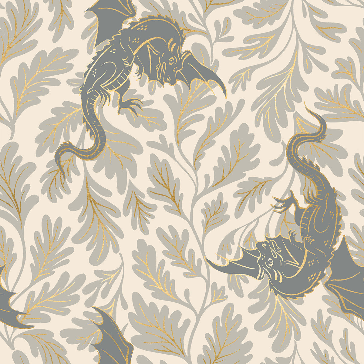 Fire Glow - Dragon Lair - Metallic Oyster