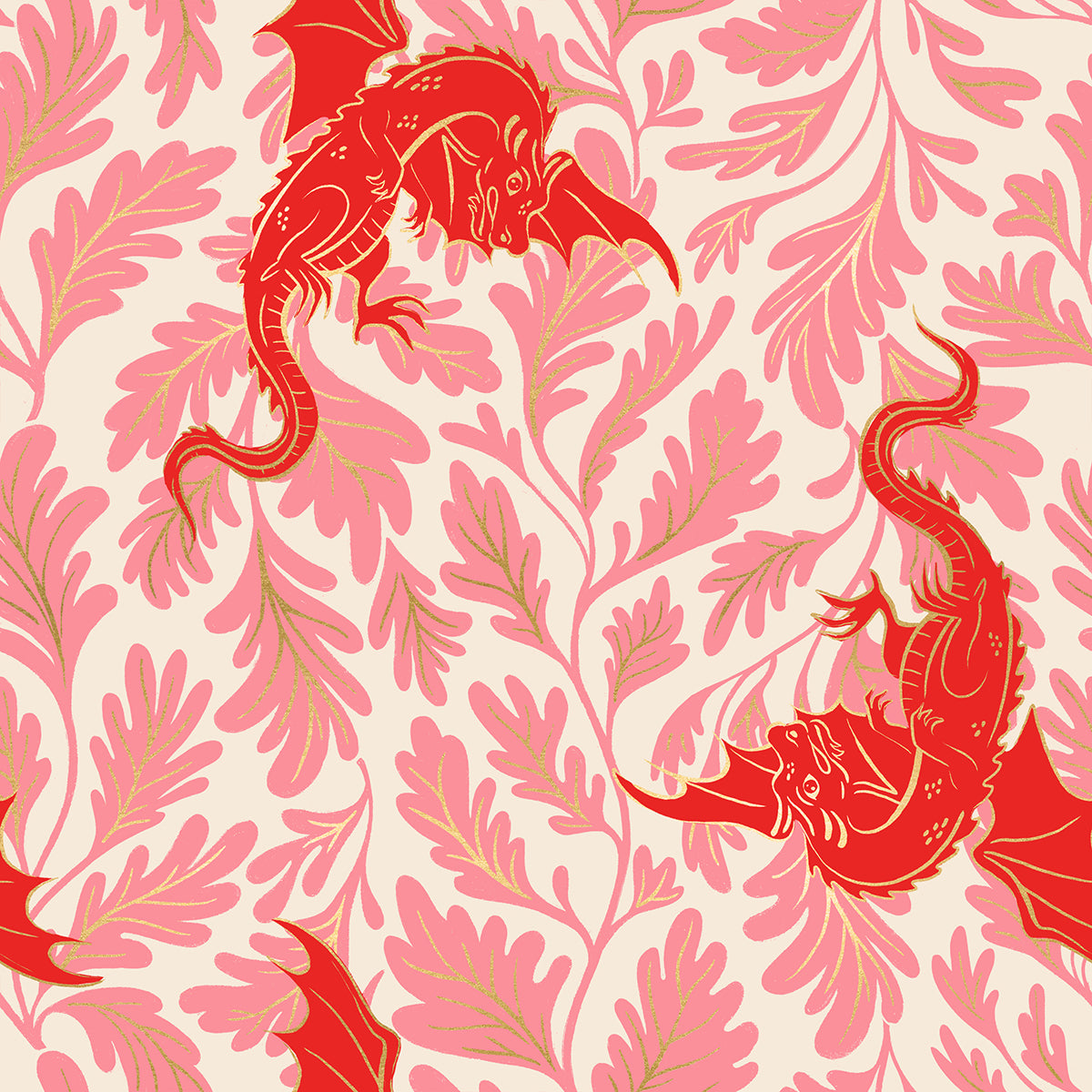 Fire Glow - Dragon Lair - Metallic Dark Ruby