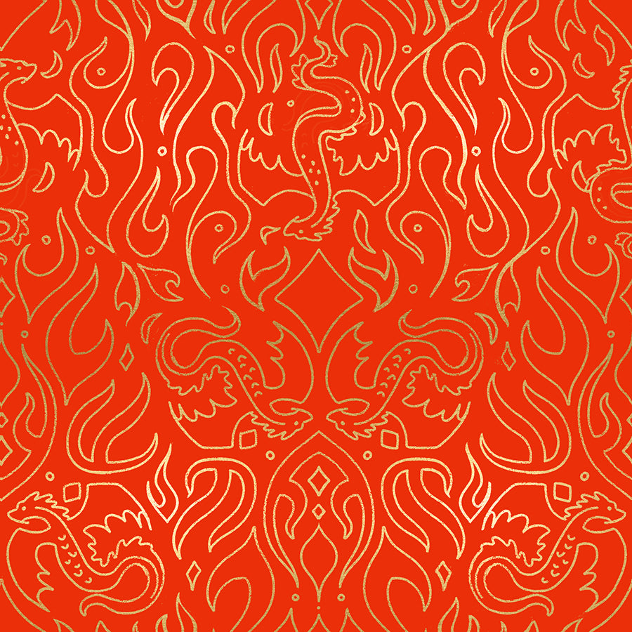 Pre-Order - Fire Glow - Scribe - Metallic Dark Ruby