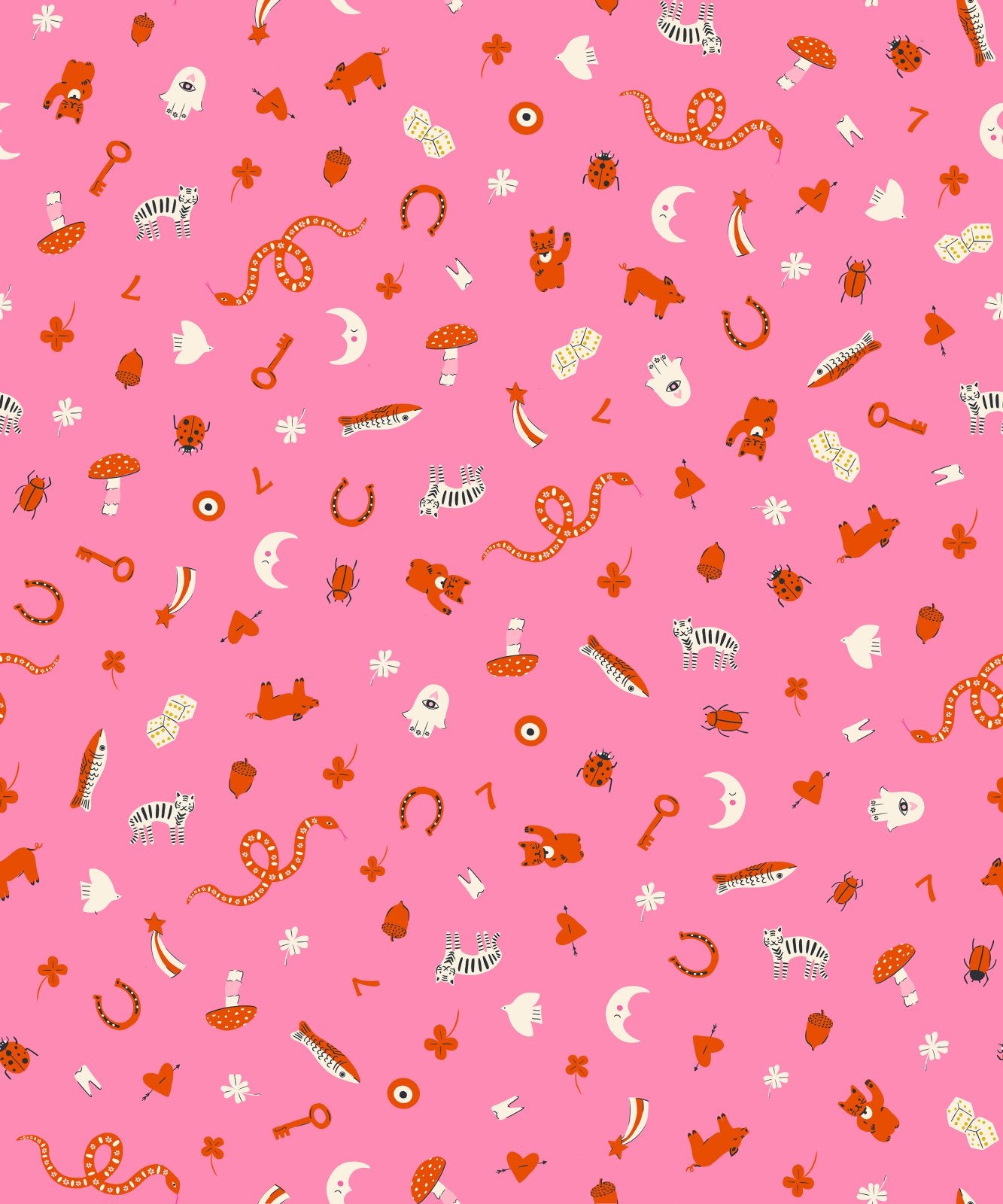 Ooh Lucky Lucky - Good Luck - Lucky Pink