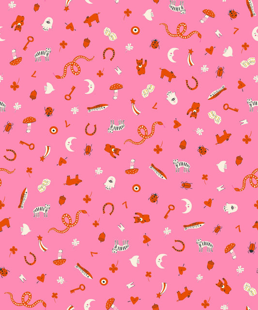 Ooh Lucky Lucky - Good Luck - Lucky Pink