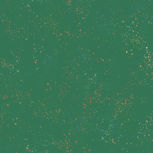 Speckled Metallic - Emerald Green