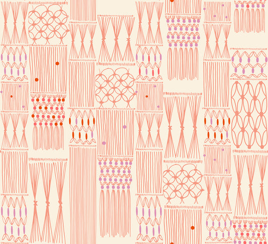 Calathea - Wall Hanging - Melon