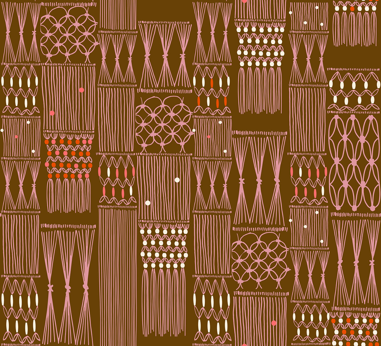 Calathea - Wall Hanging - Cocoa