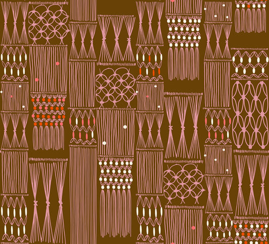 Calathea - Wall Hanging - Cocoa