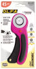 Olfa Ergonomic Rotary Cutter 45mm - Magenta