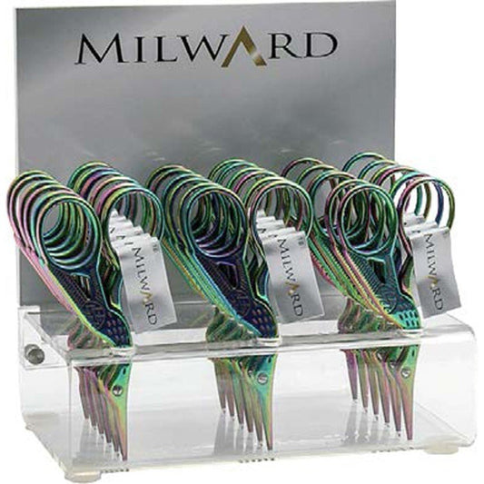 Stork Scissors 3 1/2" - Rainbow