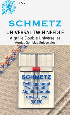 Schmetz Universal Twin Needle 3.0/90