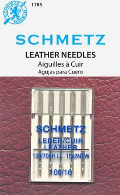 Schmetz Leather 16/100 5pk