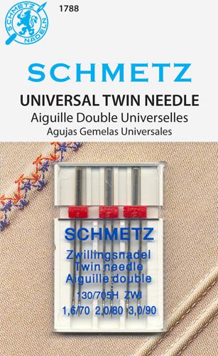 Schmetz Twin Asst sz708090