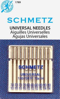 Schmetz Universal 10-pk Asst.