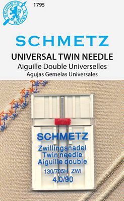 Schmetz Universal Twin Needle 4.0/90