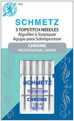 Schmetz Chrome Topstitch 90/14 5pk