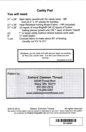 Caddy Pad