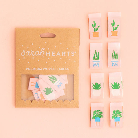 Houseplants - Label 8pc
