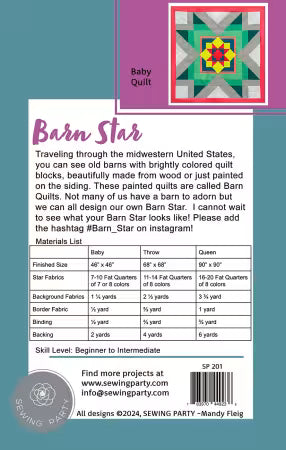 Barn Star Quilt Pattern