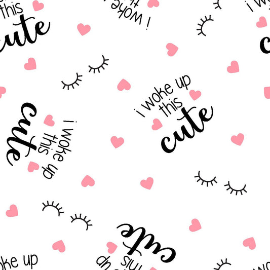 Nursery Flannel - I Woke up this Cute