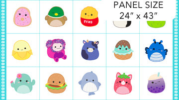 Squishmallows - Block Panel