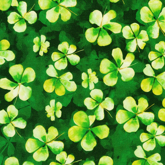 Lucky Clovers - Large Clover - Dark Green