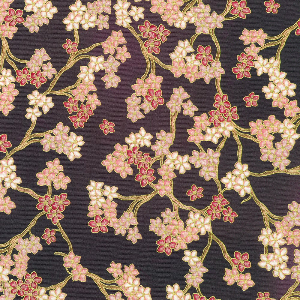 Imperial - Graceful Crane - Cherry Blossoms - Plum