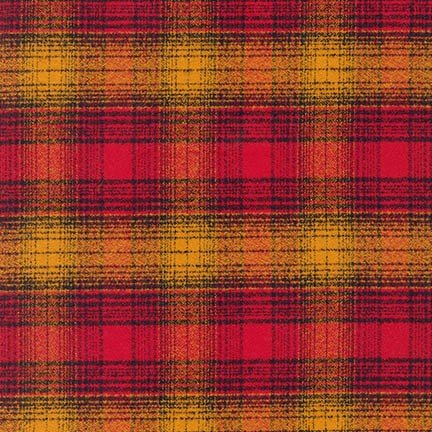 Mammoth Flannel - Cayenne - REMNANT